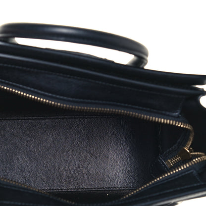 Celine Lizard Smooth Calfskin Nano Tri-Color Luggage Mineral 5 of 13