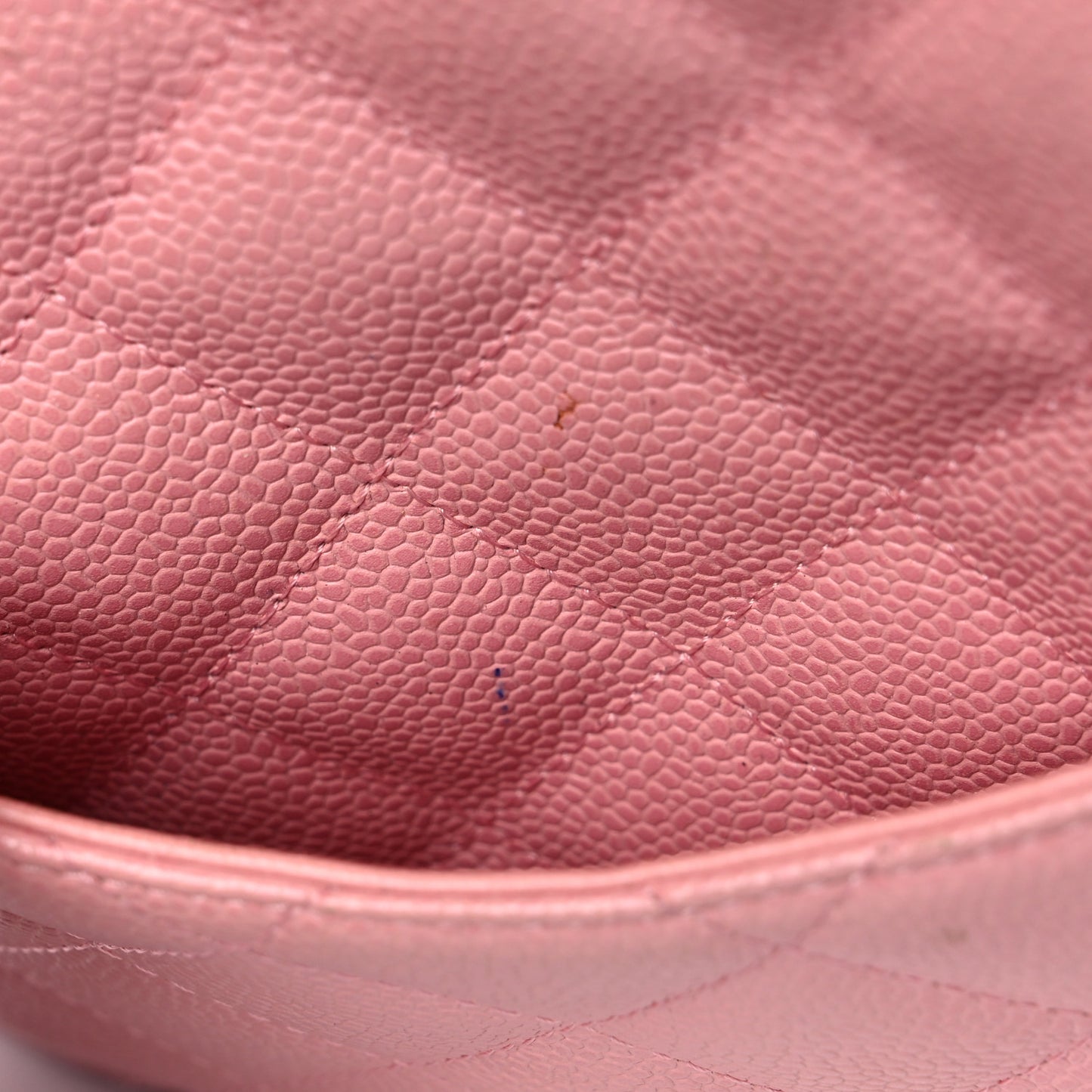 Caviar Quilted Petit Shopping Tote PST Pink
