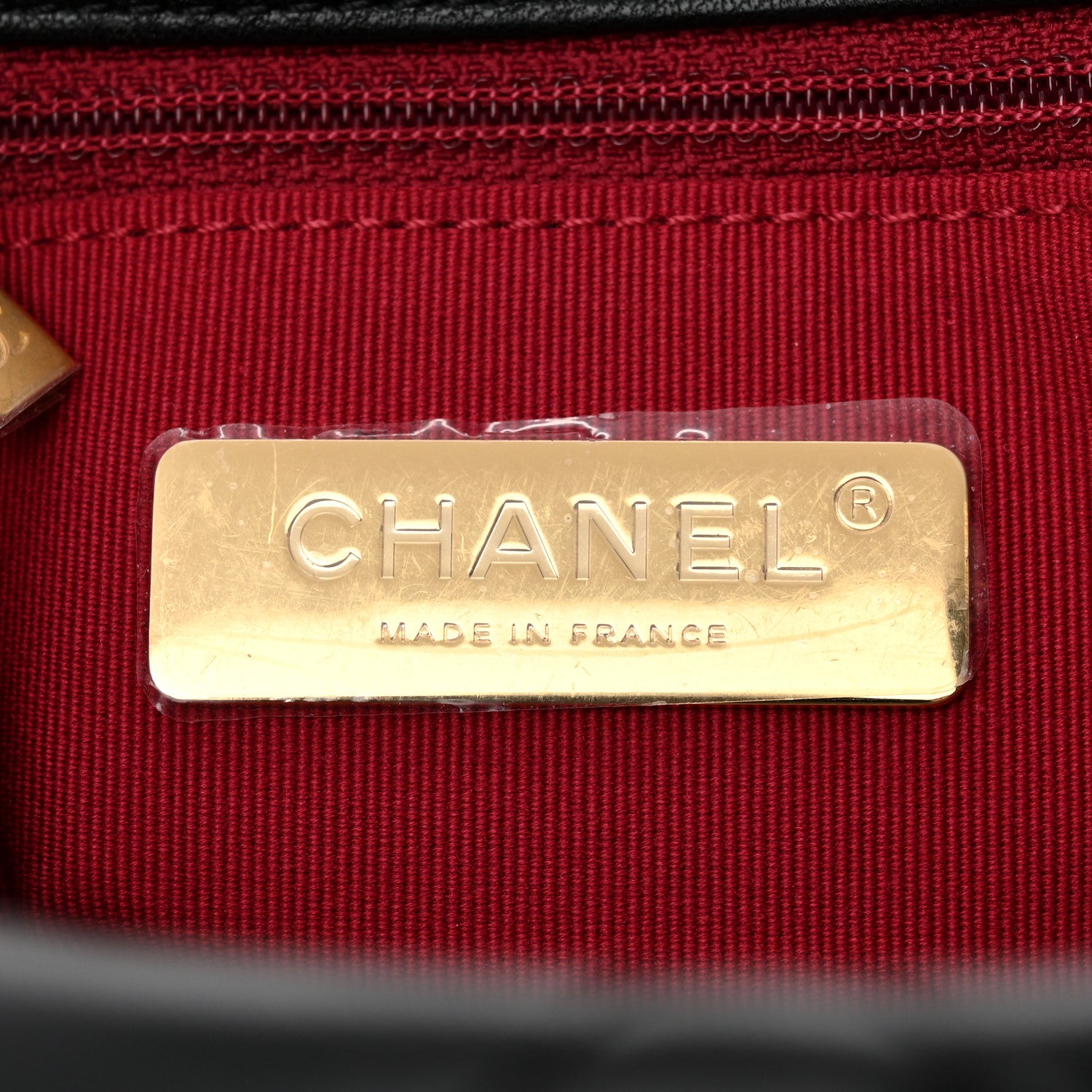 Chanel Lambskin Quilted Large Chanel 19 Flap Black 6 of 11