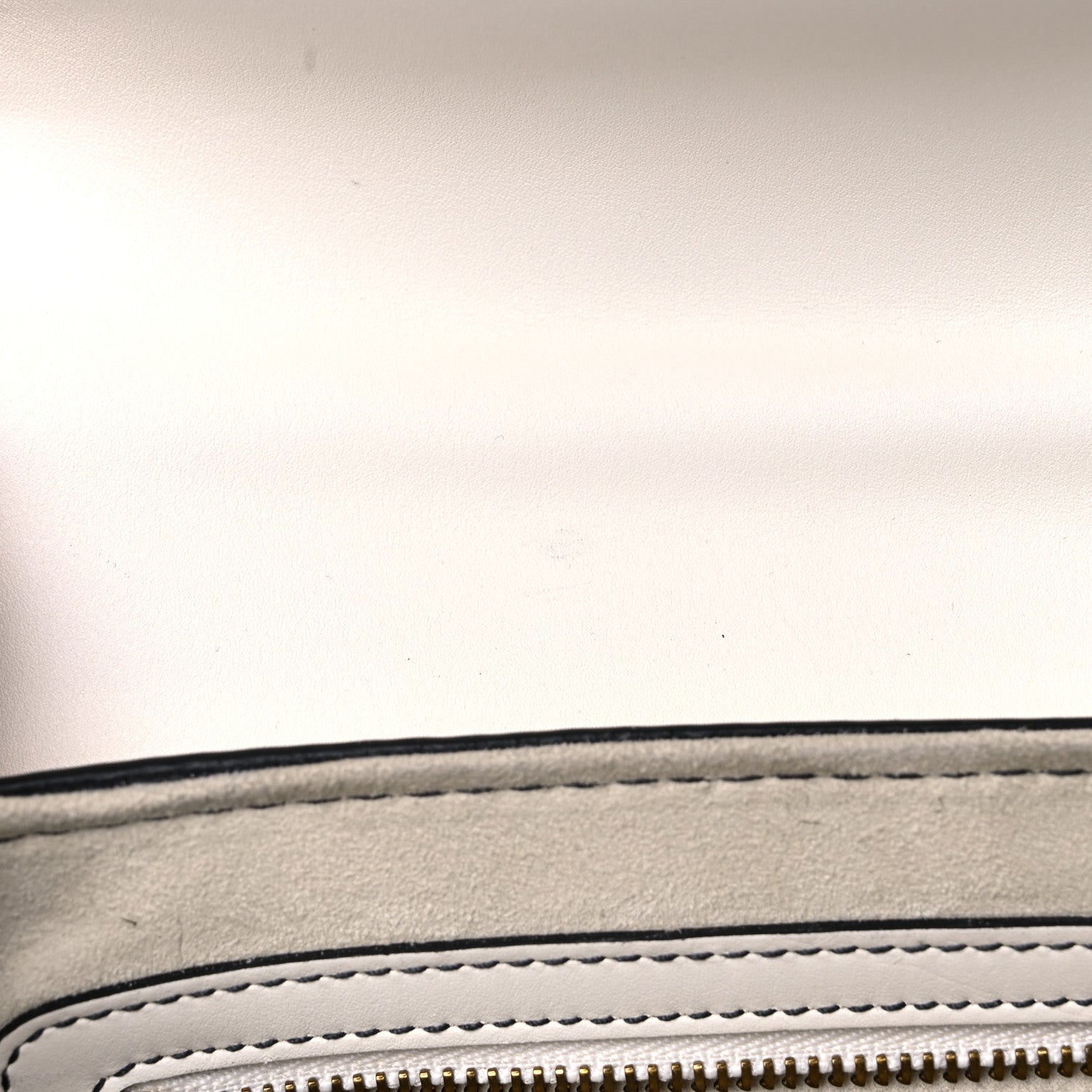 Christian Dior Calfskin Mini D Fence Saddle Bag White 8 of 11