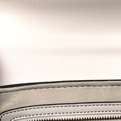 Christian Dior Calfskin Mini D Fence Saddle Bag White 8 of 11