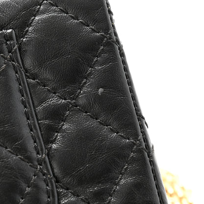 Chanel Aged Calfskin Quilted 2.55 Reissue Mini Flap Black 11 of 12