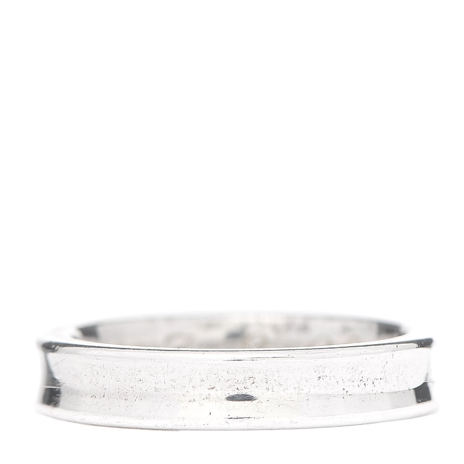 Tiffany Sterling Silver Narrow 1837 Band Ring 52 6 3 of 5