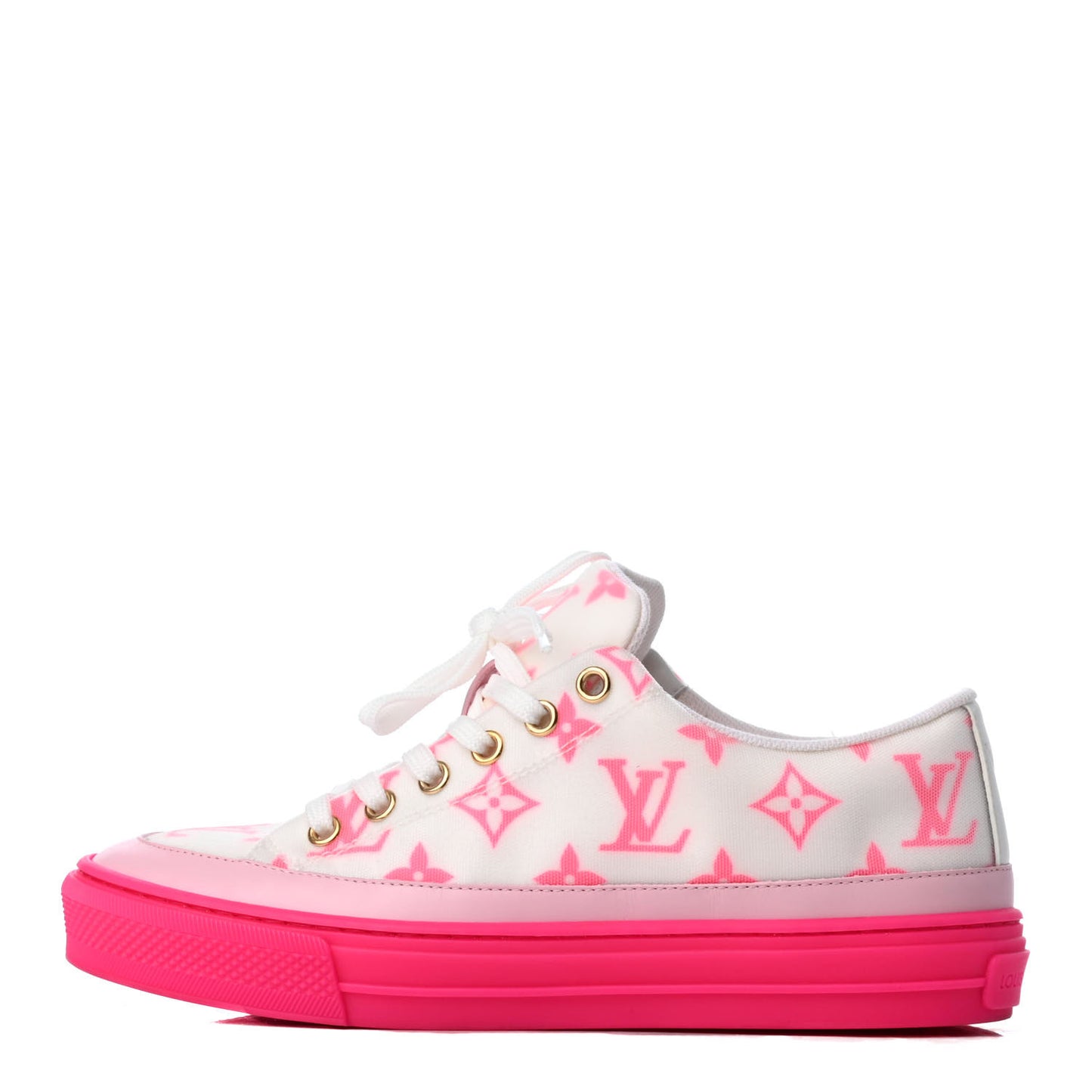 Technical Fabric Monogram Stellar Sneakers 35.5 Rose Pop