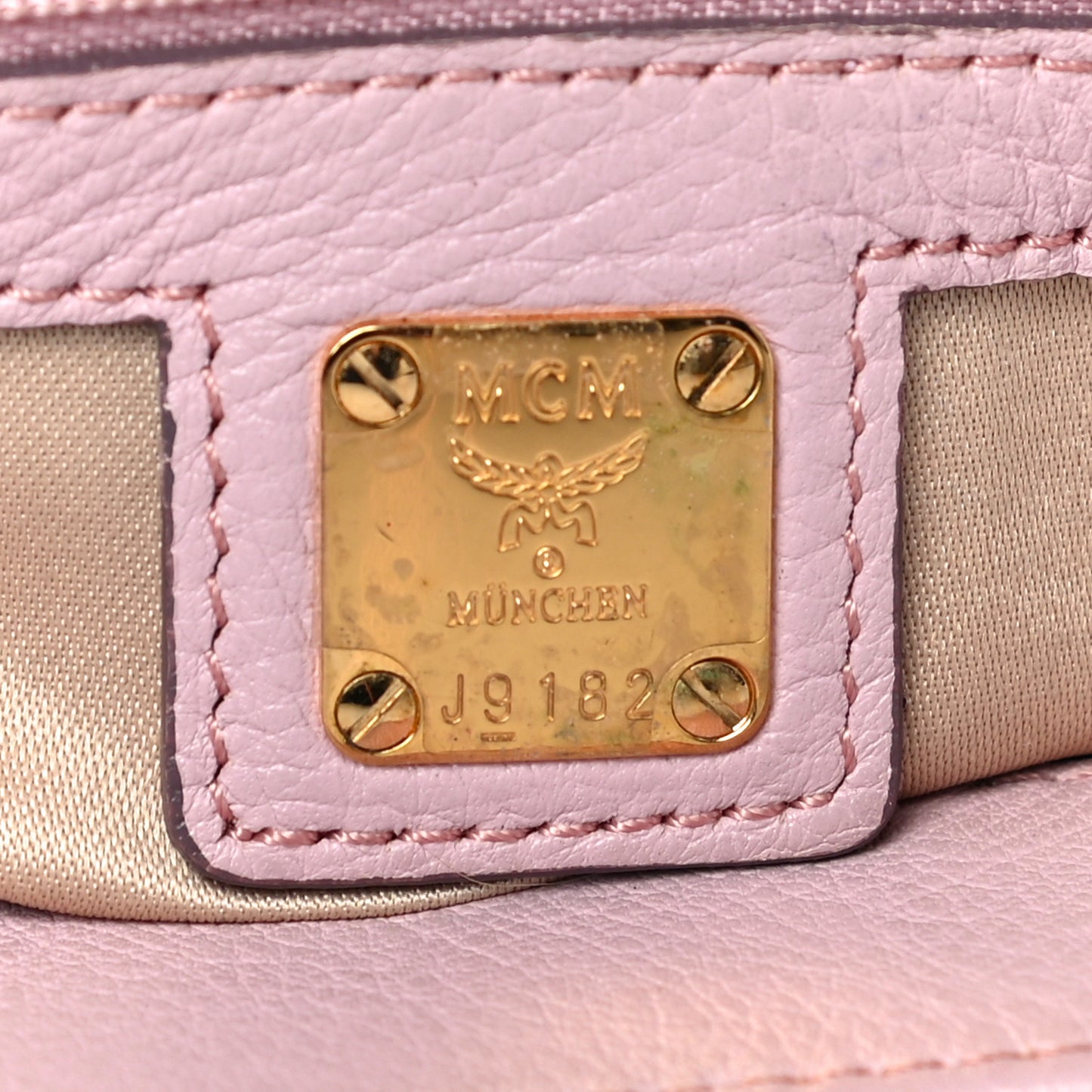 Grained Calfskin Shoulder Bag Pink