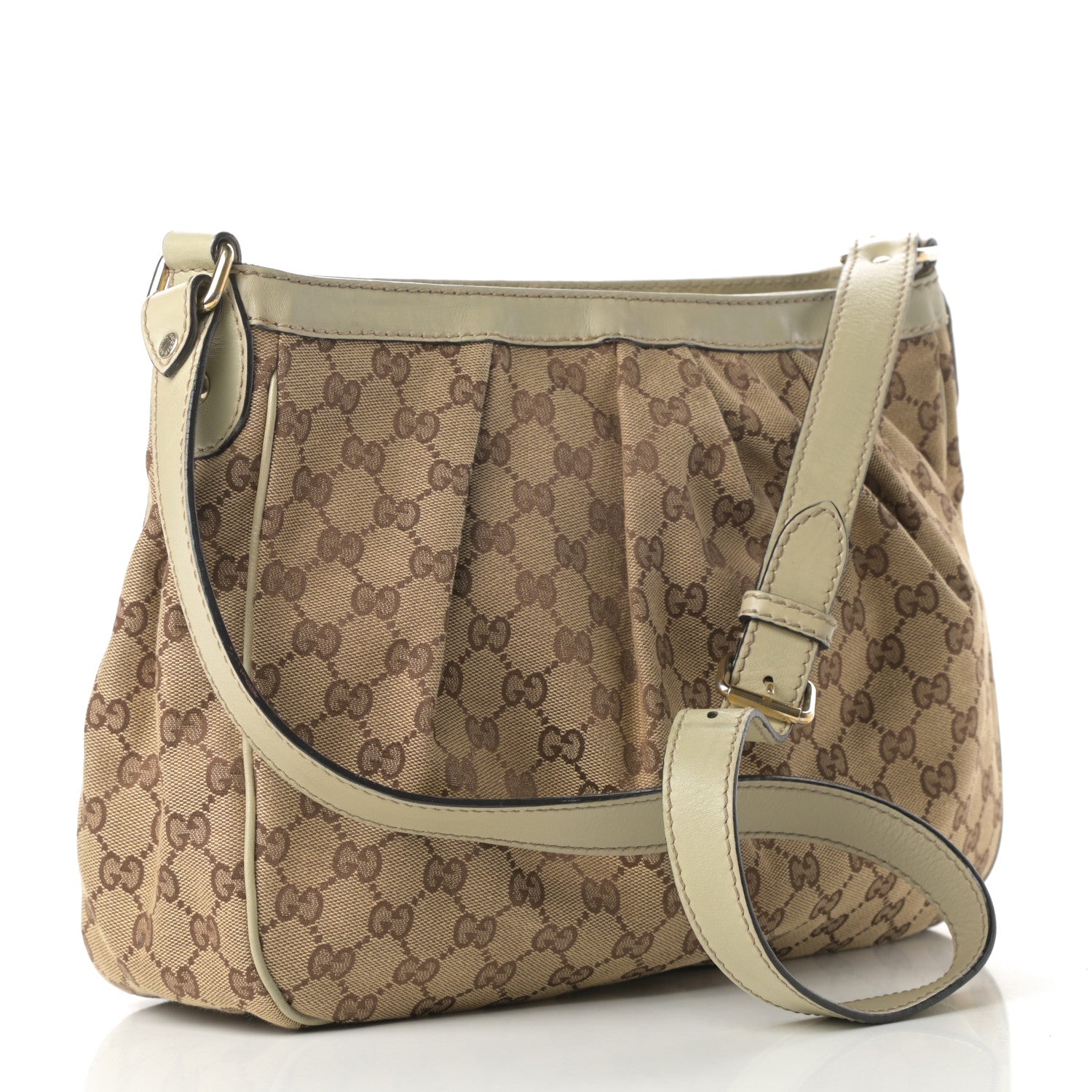 Gucci Monogram Sukey Messenger Bag Taupe 4 of 17