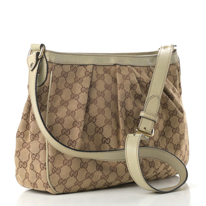Gucci Monogram Sukey Messenger Bag Taupe 4 of 17