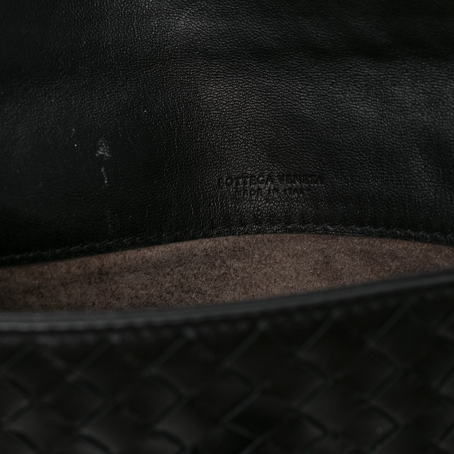 Bottega Veneta Nappa Intrecciato Turnlock Pouch Black 6 of 8