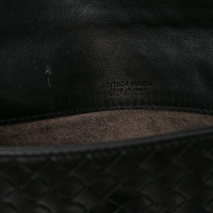 Bottega Veneta Nappa Intrecciato Turnlock Pouch Black 6 of 8