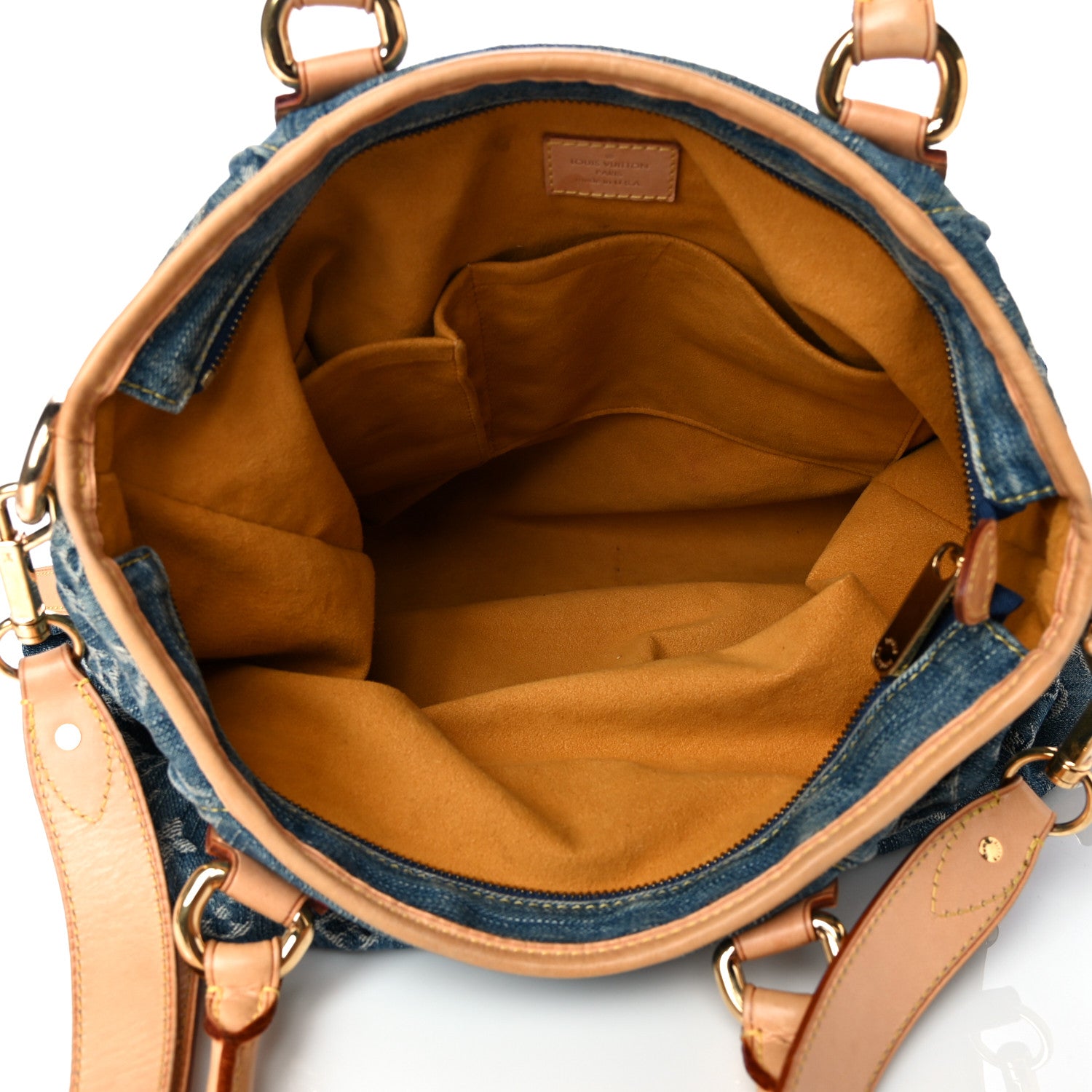 Louis Vuitton Denim Neo Cabby GM Blue 7 of 8