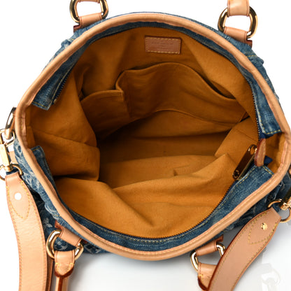 Louis Vuitton Denim Neo Cabby GM Blue 7 of 8
