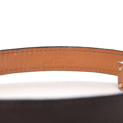 Hermes Chamonix Kelly Double Tour Bracelet S Chocolate 4 of 8