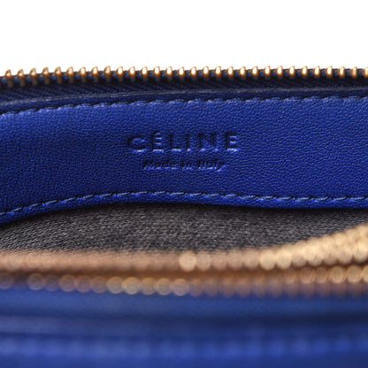 Celine Lambskin Small Trio Crossbody Bag Indigo 7 of 9