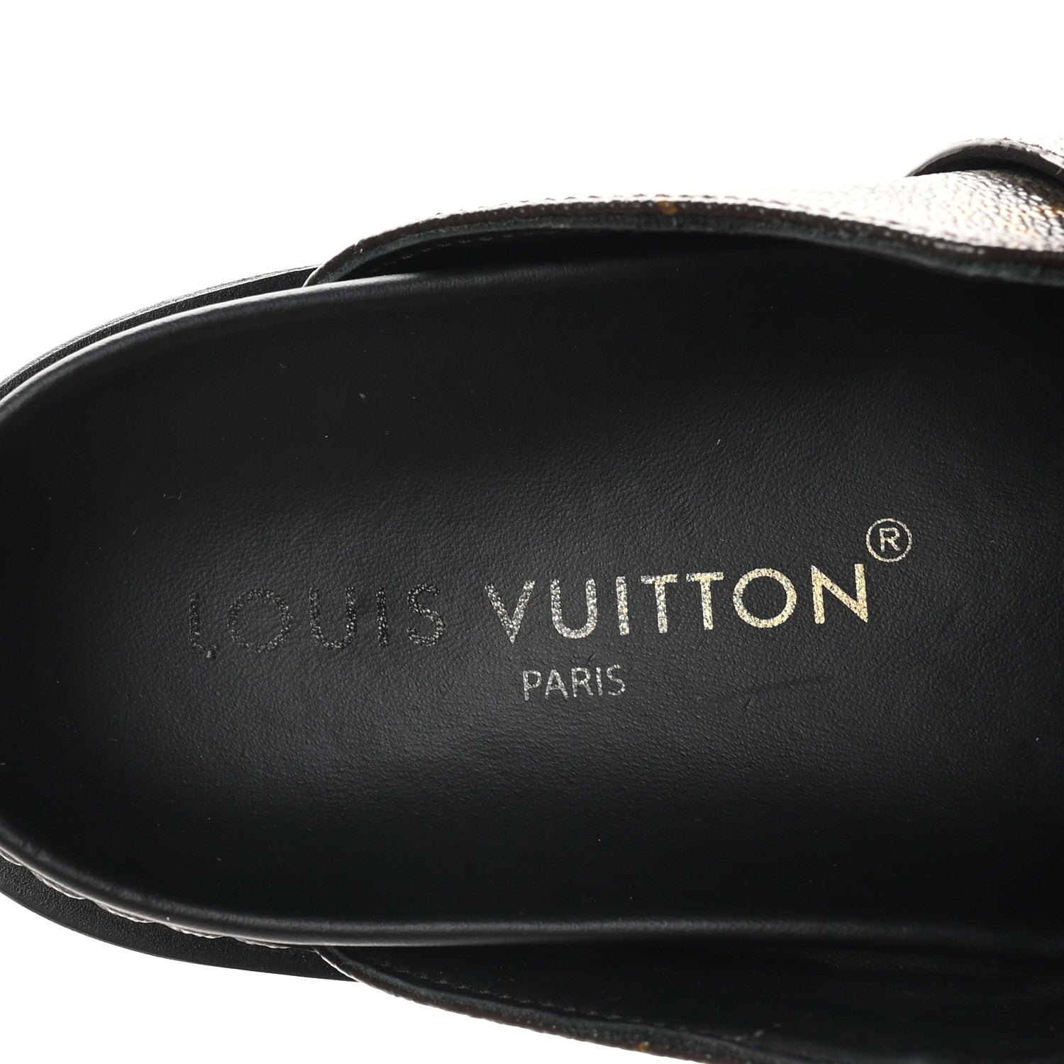 Louis Vuitton Patent Monogram Womens Cosy Flat Comfort Clog Mules 38 Brown 8 of 9