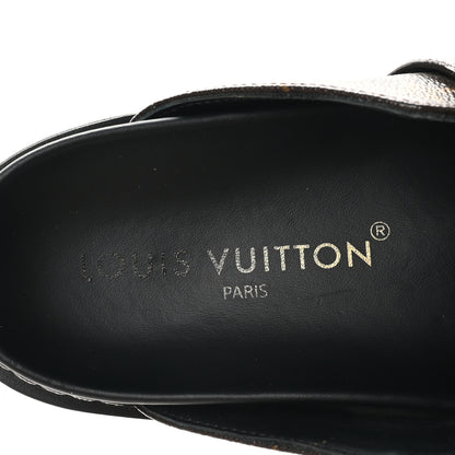 Louis Vuitton Patent Monogram Womens Cosy Flat Comfort Clog Mules 38 Brown 8 of 9