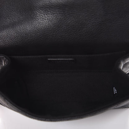 Chanel Grained Calfskin Quilted 2.55 Reissue Flap Belt Bag Clutch Black 5 of 7
