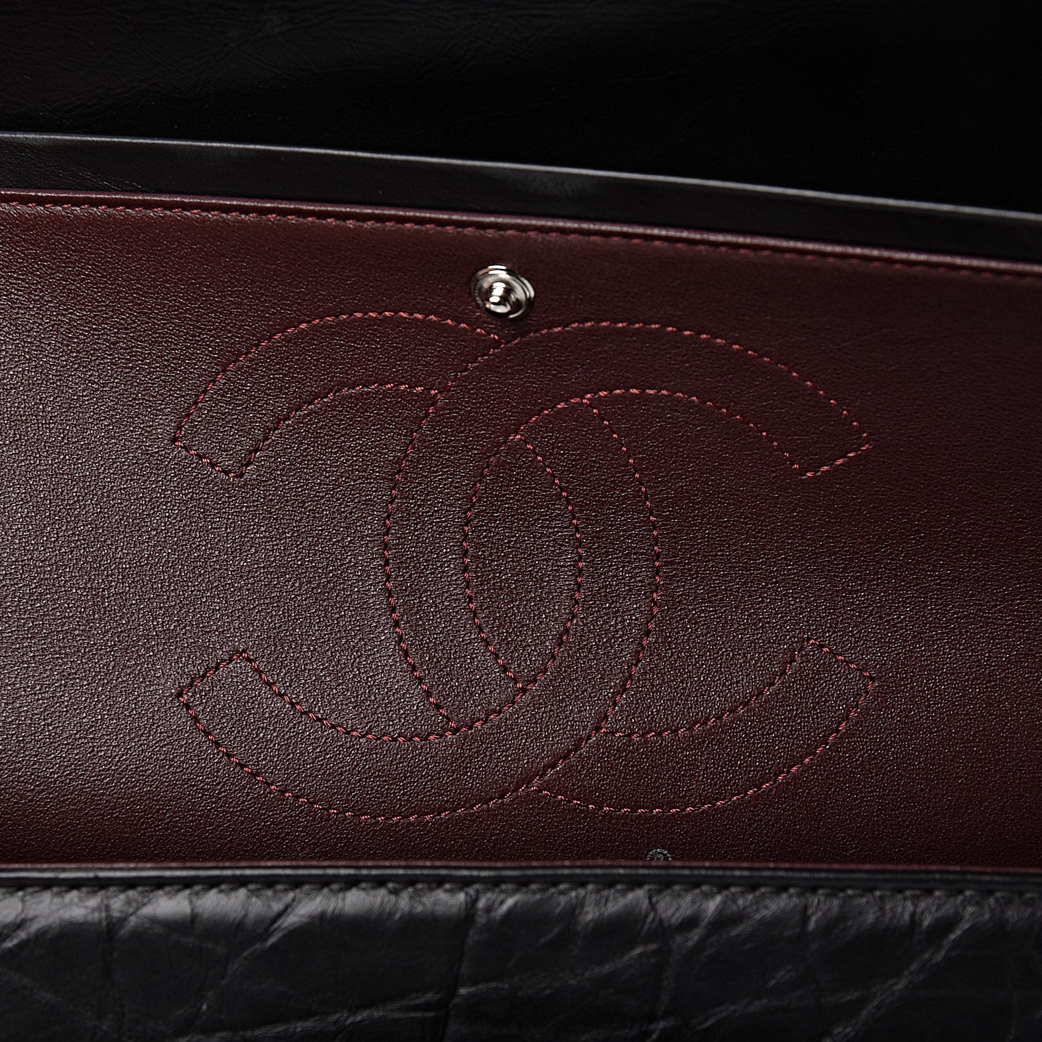 Chanel Aged Calfskin Quilted 2.55 Reissue 226 Flap Black 9 of 10