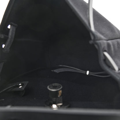 Hermes Military Toile Vache Hunter Herbag a Dos Zip Retourne Backpack Black 5 of 11