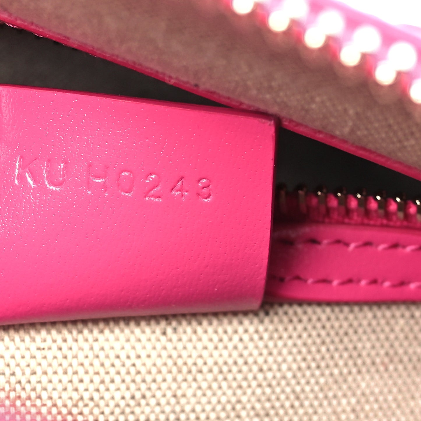 Shiny Lord Calfskin Mini Antigona Neon Pink