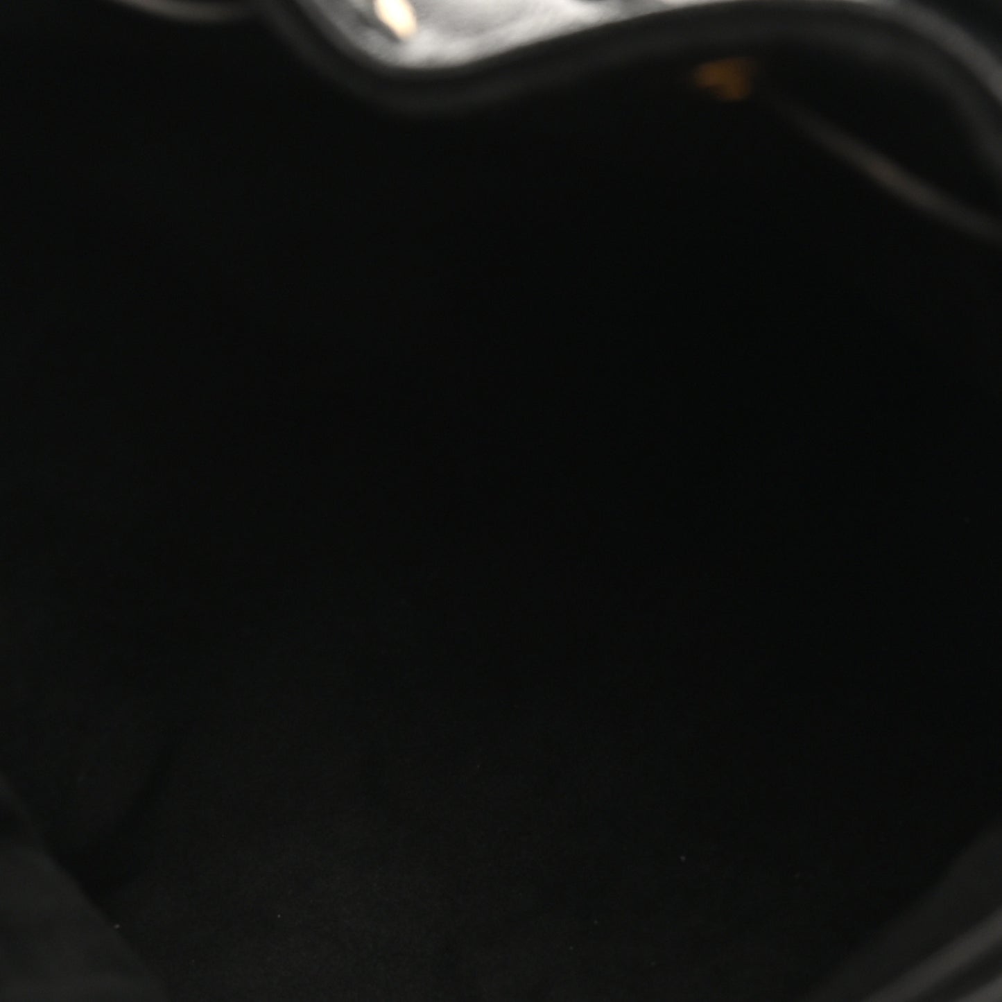 Lambskin Embossed Monogram Coussin Mini Backpack Black