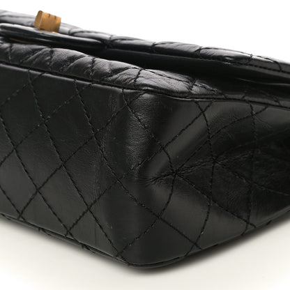 Chanel Aged Calfskin Quilted 2.55 Reissue 225 Flap Black 9 of 13