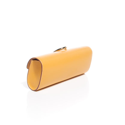 Hermes Veau Tadelakt Egee Clutch Soleil 3 of 9