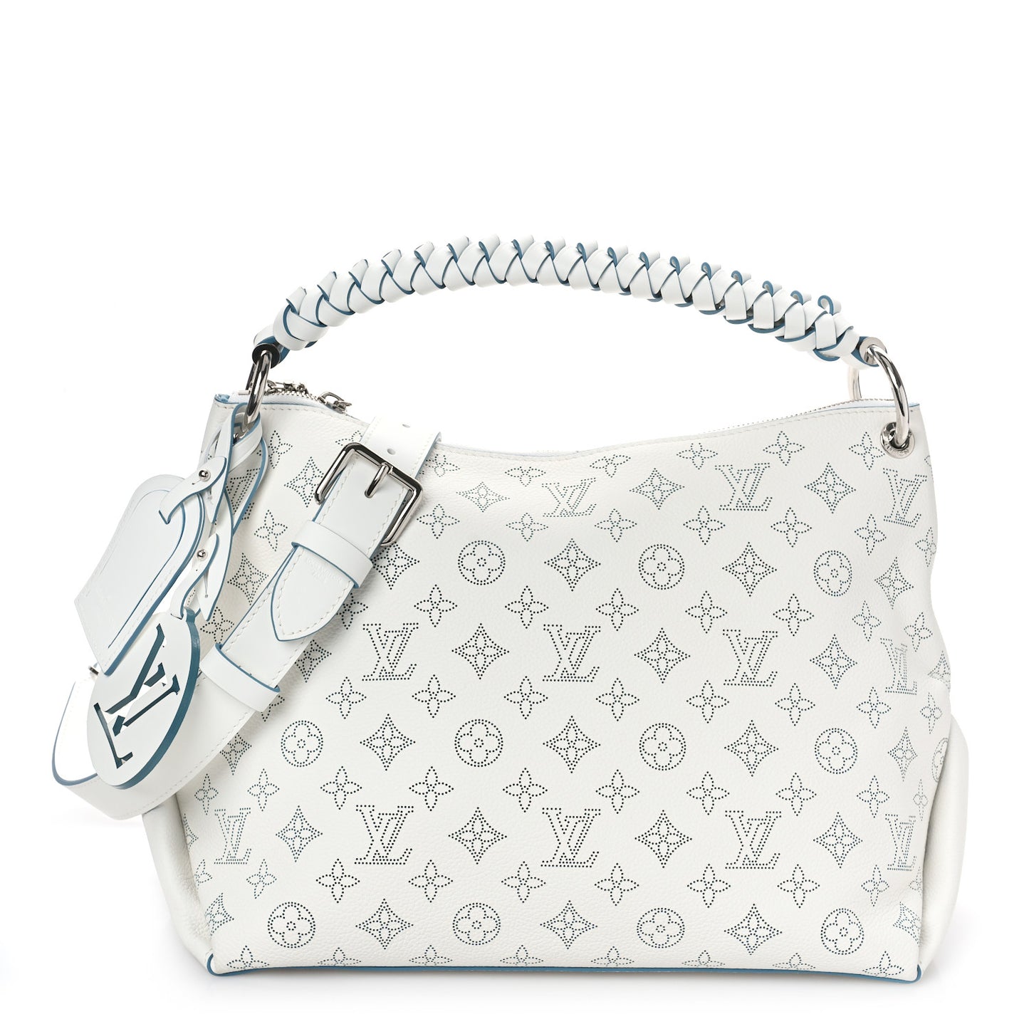 Mahina Beaubourg Hobo MM Snow Orage Blue