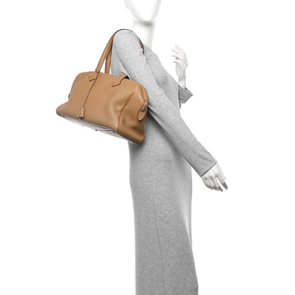 Hermes Taurillon Clemence Victoria II 35 Biscuit 2 of 13
