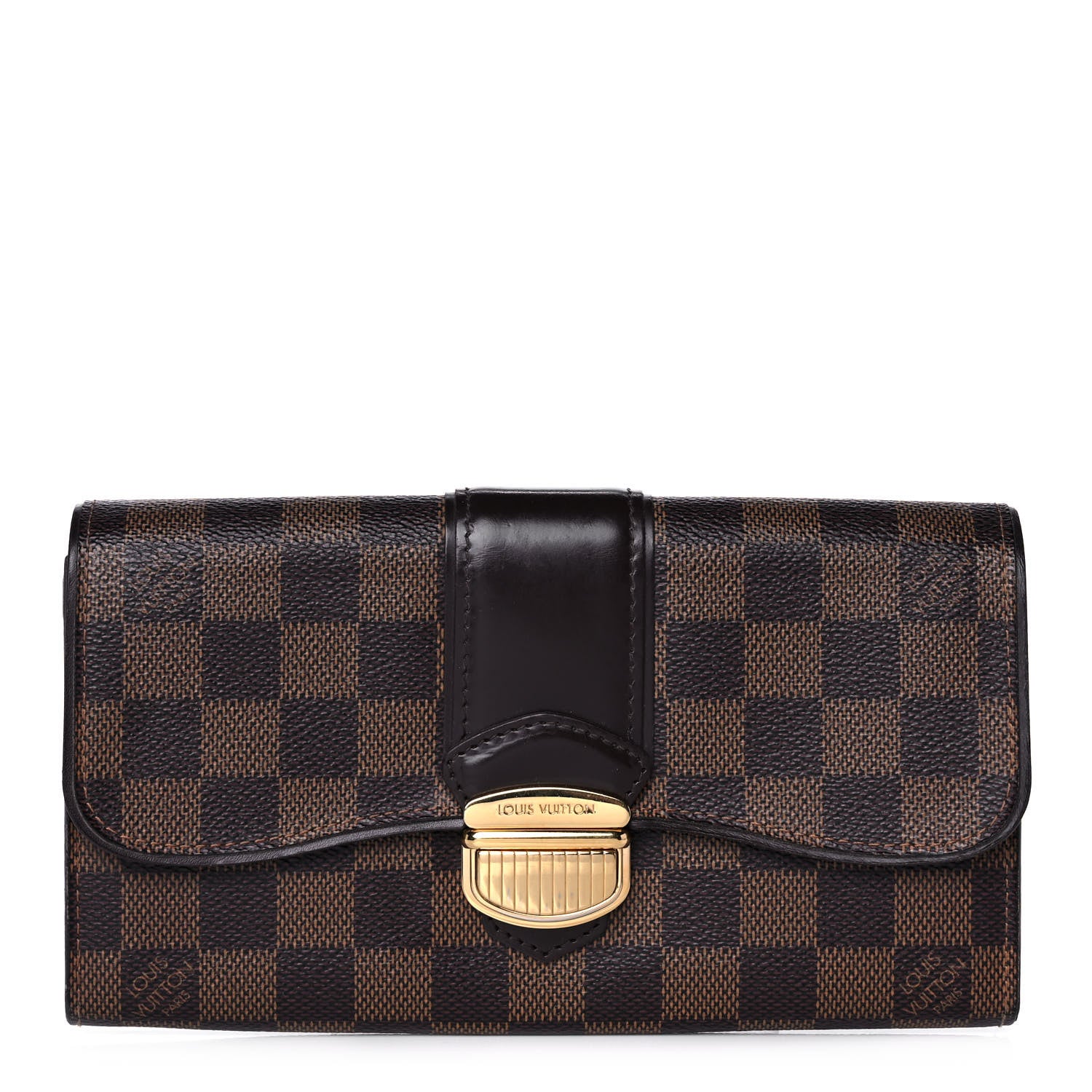 Louis Vuitton Damier Ebene Sistina Wallet 1 of 9
