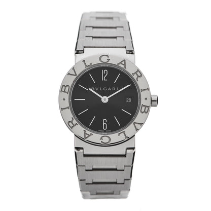 Bulgari Stainless Steel 26mm Quartz Watch Black 1 of 4