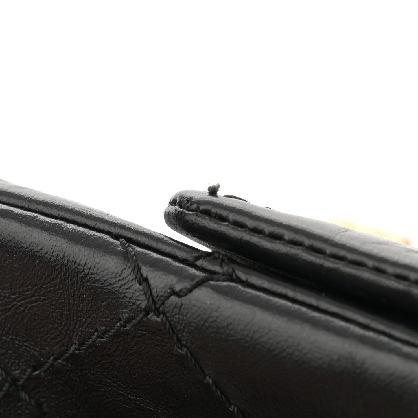 Aged Calfskin Quilted 2.55 Reissue Mini Flap Black