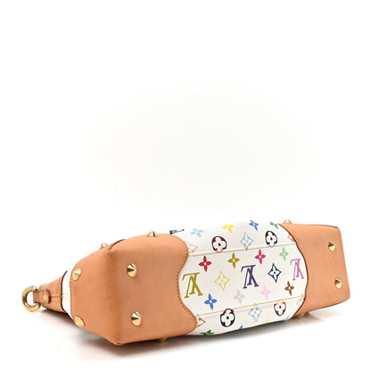 Louis Vuitton Monogram Multicolor Judy MM White 4 of 14