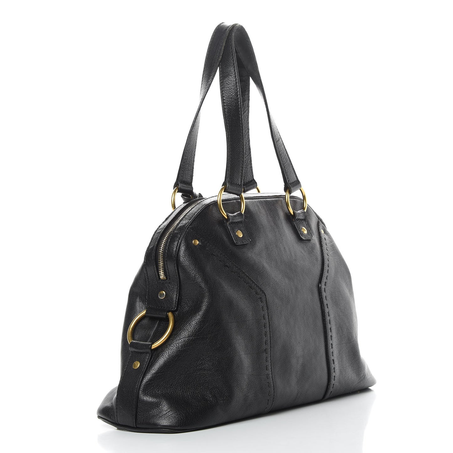 Calfskin Large Muse Black