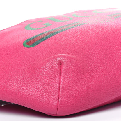 Gucci Grained Calfskin Logo Belt Bag Pink 14 of 17