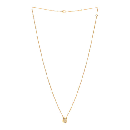Boucheron 18K Yellow Gold Diamond XS Serpent Boheme Necklace 3 of 6