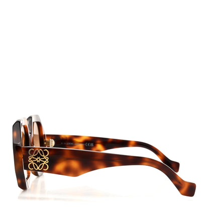 Loewe Acetate Paula's Ibiza Mask Sunglasses LW40056U Havana 3 of 7