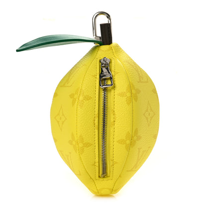 Louis Vuitton Monogram Lemon Pouch Yellow 1 of 9
