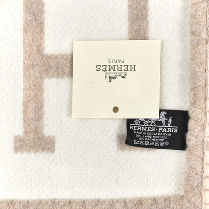 Hermes Wool Cashmere Avalon III Blanket Coco Camomille 3 of 3
