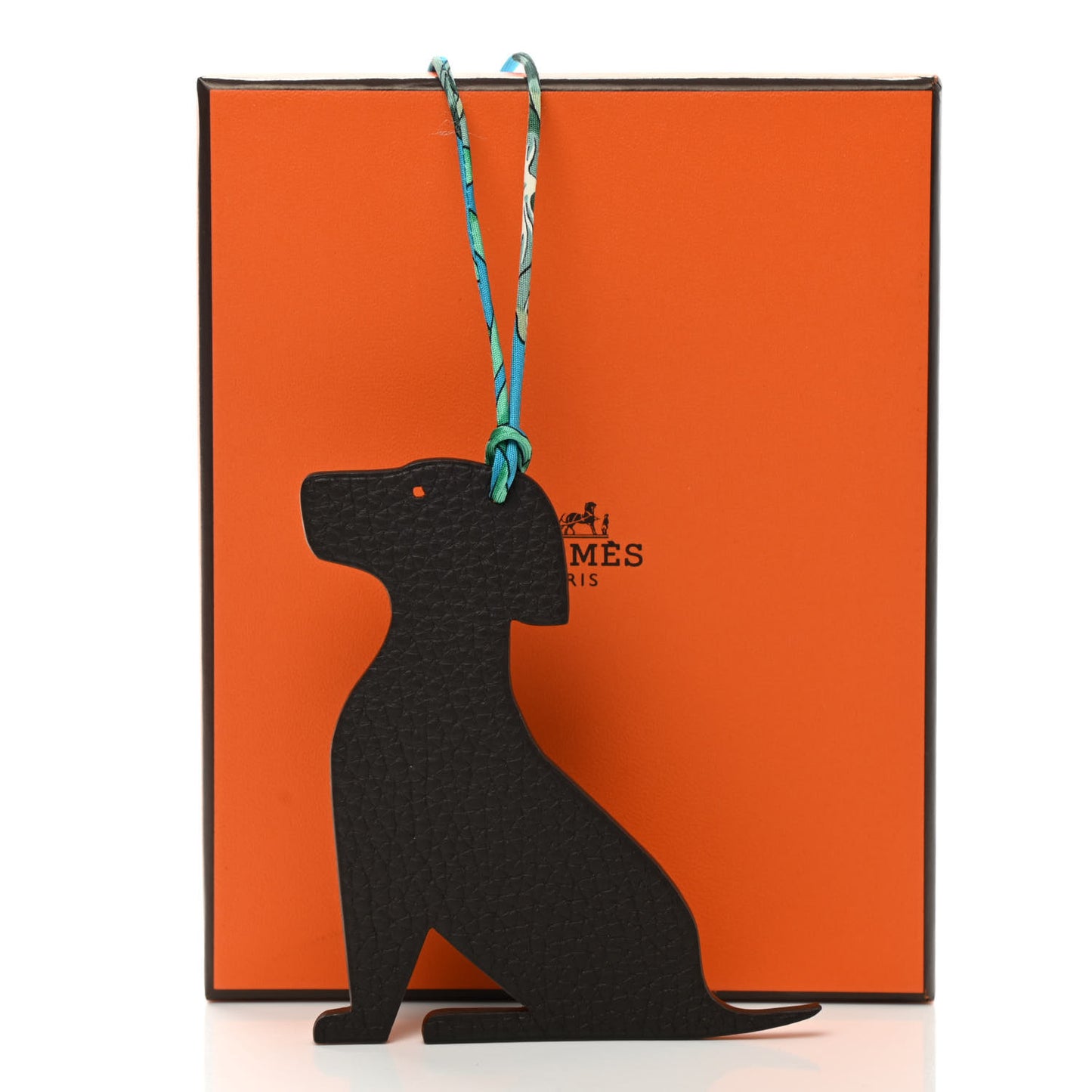 Togo Chevre Mysore Petit H Dog Bag Charm