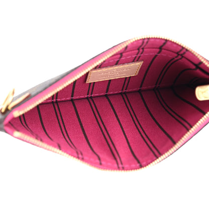 Louis Vuitton Monogram Neverfull PM Pochette Pivoine 5 of 6