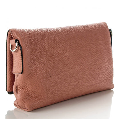 Marc Jacobs Grained Calfskin Mini Maverick Foldover Top Crossbody Pink 3 of 7