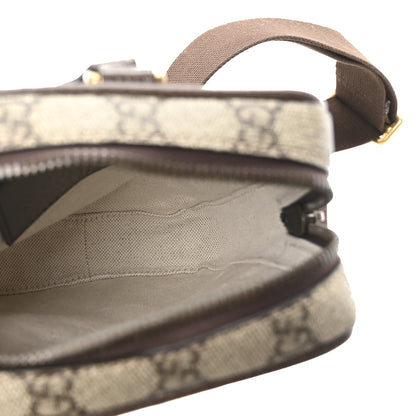 Gucci GG Supreme Monogram Web Mini Ophidia Messenger Brown 5 of 10