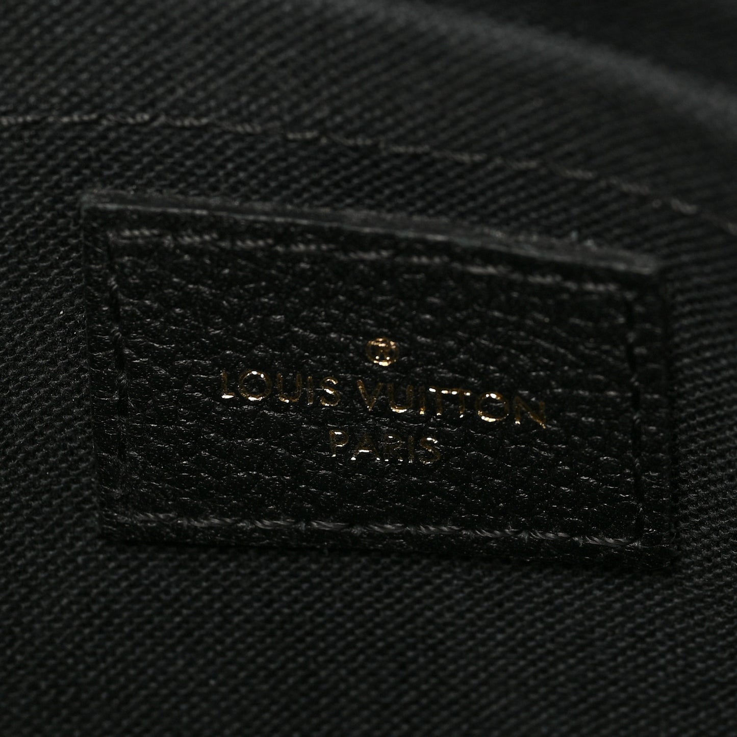 Monogram Pallas Clutch Black