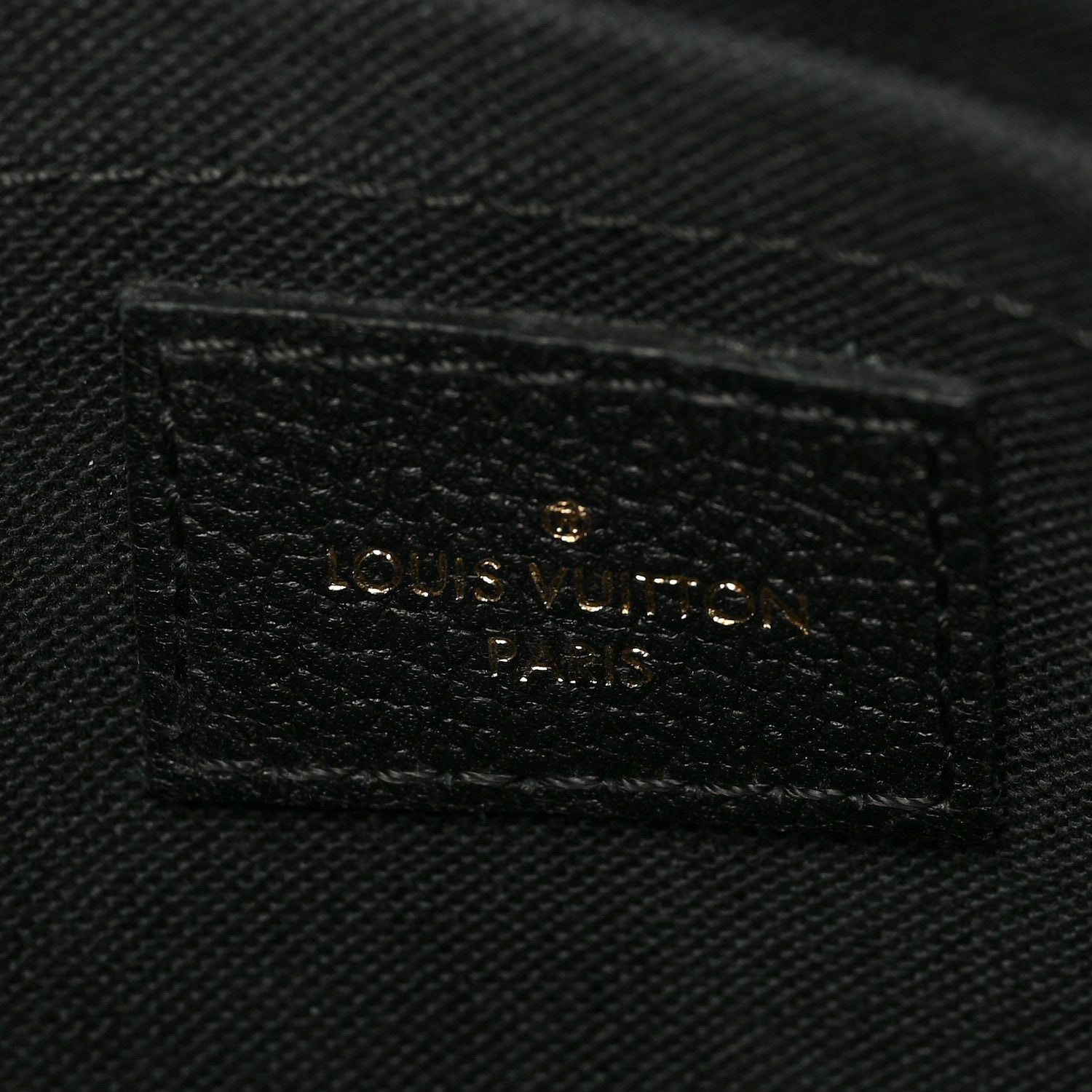 Louis Vuitton Monogram Pallas Clutch Black 6 of 8