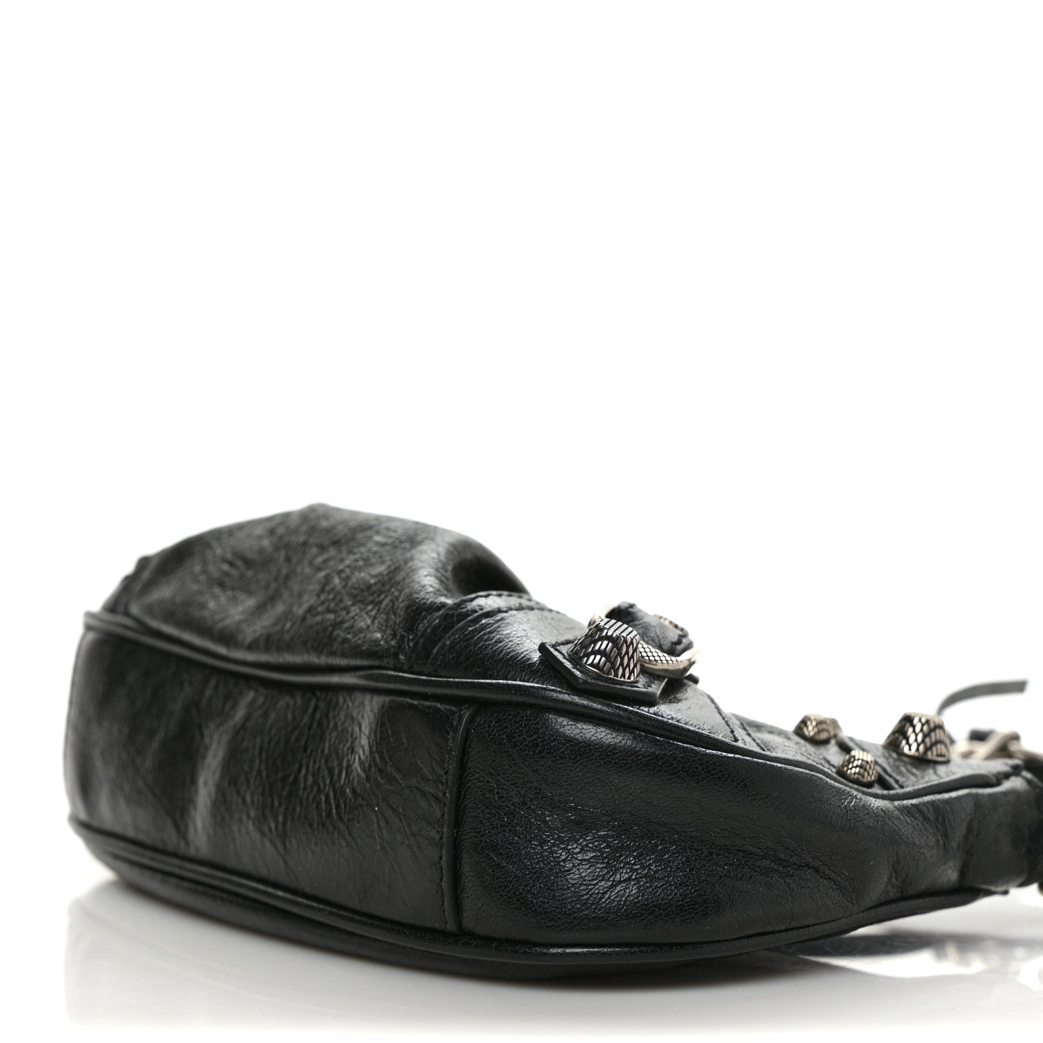 Balenciaga Agneau Arena Le Cagole Mini Purse With Chain Black 8 of 8
