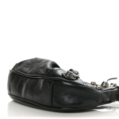 Balenciaga Agneau Arena Le Cagole Mini Purse With Chain Black 8 of 8