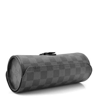 Louis Vuitton Damier Graphite 3 Watch Travel Case 4 of 6