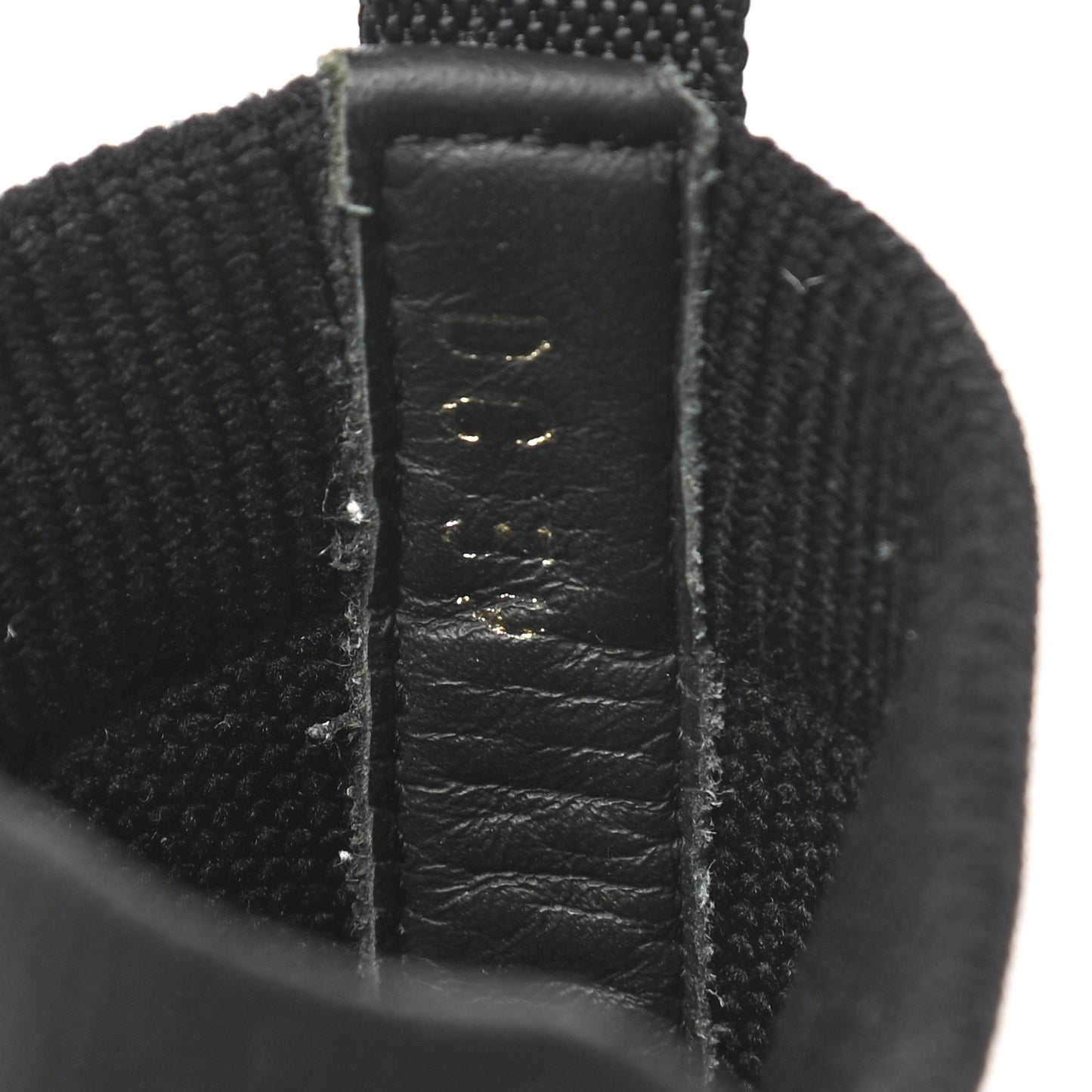 Technical Knit Calfskin Womens Walk'N'Dior High Top Sneakers 39 Black