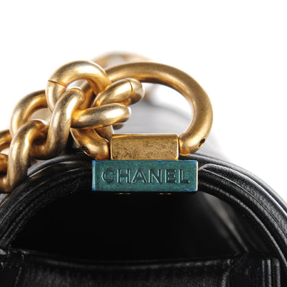 Chanel Lambskin Quilted New Medium Boy Flap Black 10 of 10
