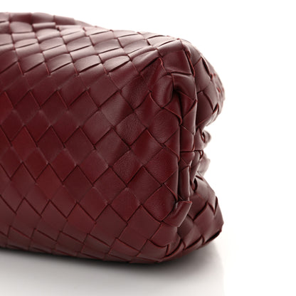 Bottega Veneta Nappa Maxi Intrecciato The Pouch Oversized Clutch Bordeaux 10 of 10
